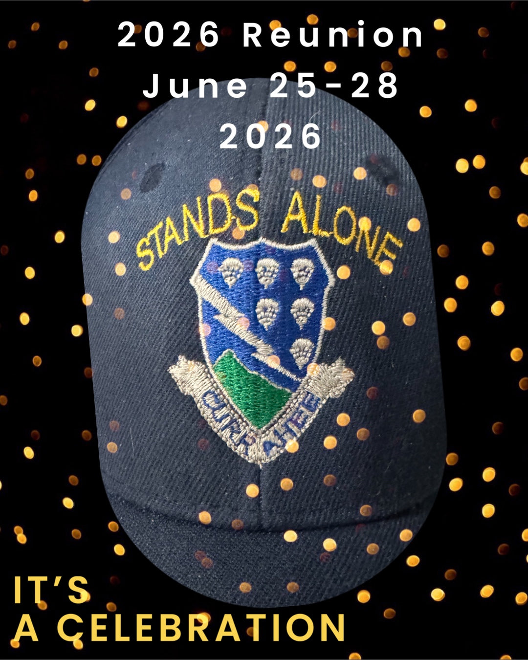 2026 Reunion Registration Fee Adults