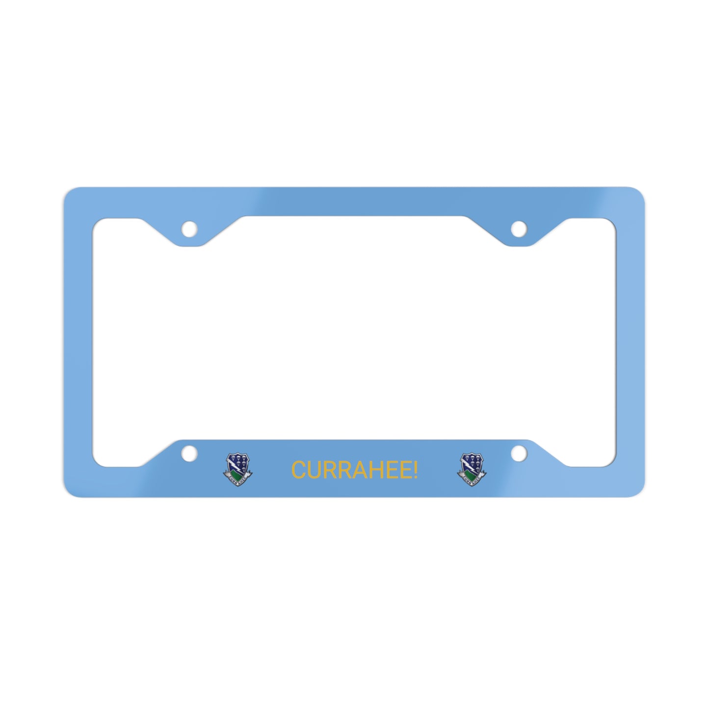 DUI Metal License Plate Frame