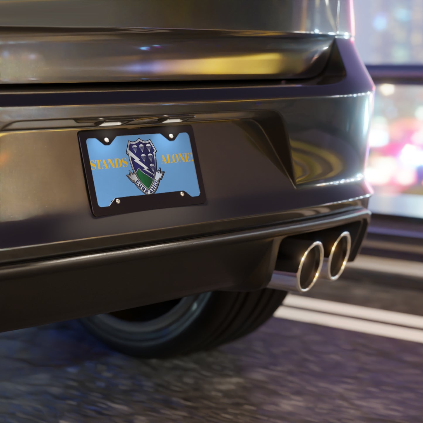 DUI Vanity Plate